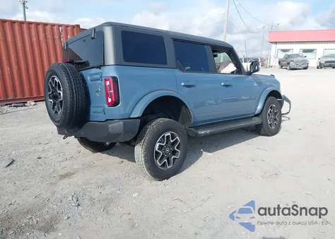 2025 Ford Bronco Outer Banks z USA, uszkodzony, nr VIN 1FMDE8BH1SLA86663